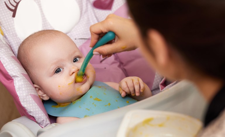 Recomendación de alimentación complementaria, lactantes sanos